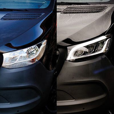 SVĚTLOMETY PLNĚ VEDENÉ MERCEDES SPRINTER W907 18-