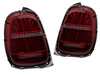LED zadní světla Red Smoke Seq Fit pro Mini Cooper F55 F56 F57 14-17 6kolíkový