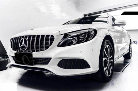 MŘÍŽKA MERCEDES W205 14- GTR PANAMERICAN CHROM 360