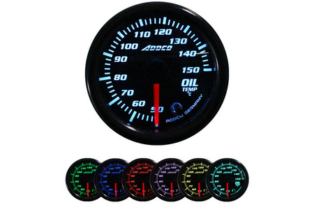 ADDCO 52mm hodiny - teplota oleje