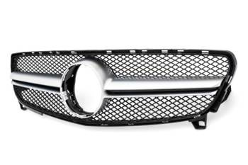 MŘÍŽKA MERCEDES W176 A KLAS 15-18 STŘÍBRNÝ VZHLED AMG