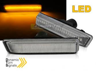 Boční směrová světla nová SIDE DIRECTION WHITE LED SEQ pasuje do BMW X5 E53 99-06