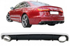 DIFUZOR AUDI A6 C7 11-14 LOOK RS6 ČERNÝ LESKLÝ