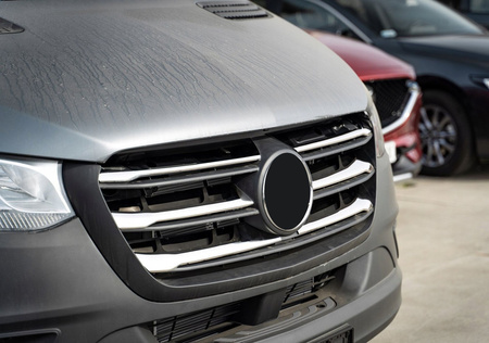 Lišty přední masky Mercedes Sprinter W907 18+