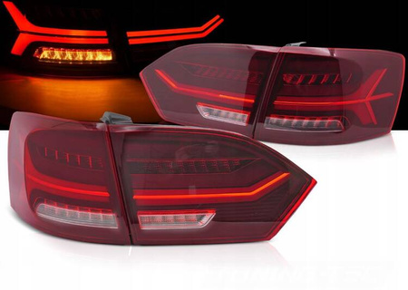 Diodové svítilny RED LED BAR pro VW Jetta VI 11-14