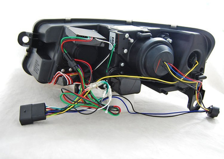 AUDI A6 C6 xenonové trubice černé drl světlomety