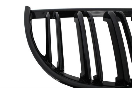 MŘÍŽKA (LEDVINOVÁ) BMW E90 E91 05-08 LESKLÁ ČERNÁ