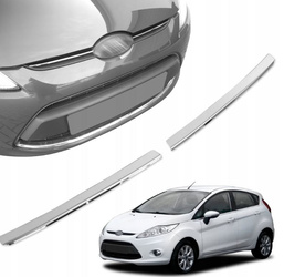 Ozdobné lišty mřížky přední masky pro FORD FIESTA VII 2008-2012 HB