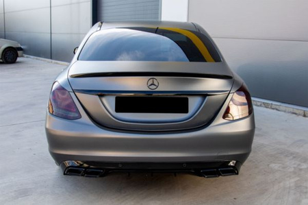 KONCOVKY VÝFUKU MERCEDES GLC X253 ČERNÉ