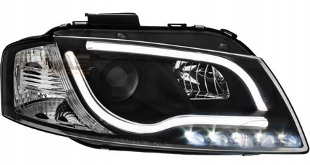 Audi A3 8P světlomety 03-08 TUBE BL