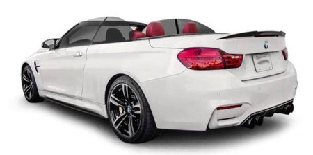 SPOILER BMW F33 CABRIO LOOK M4 LESKLÁ ČERNÁ