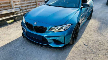 PŘEDNÍ ROZDĚLOVAČ BMW F87 M2 2016-2020 ČERNÝ EXACTO