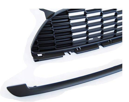 Mini Cooper černá mřížka 10-14 r56 r57 r55 jcw style matná černá