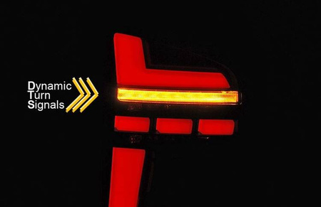 LED světla červená kouřová zadní svítilny VW T6 15-19
