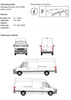 Platforma střešního nosiče Mercedes Sprinter L3H2