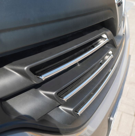 Ozdobné lišty mřížky přední masky pro RENAULT TRAFIC III 2014-2019