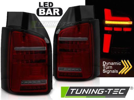 ČERVENÁ DÝMOVÁ LED LAMPA pro VW T6.1 20-