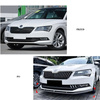 Spoiler předního nárazníku/rozptylka lesklá černá SKODA SUPERB MK3