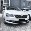 Spoiler předního nárazníku/rozptylka lesklá černá SKODA SUPERB MK3