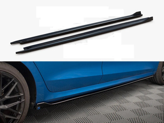 Prahové lišty SKODA OCTAVIA MK4 leskle černé