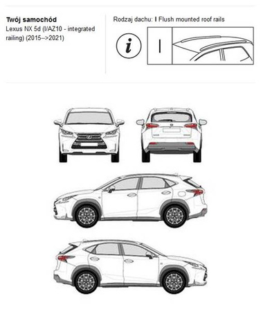 Bagażnik dachowy Cruz Airo Fuse Opel Astra H GTC