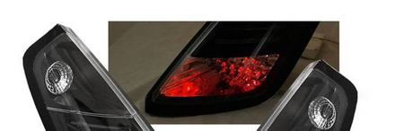 LED světla Fiat Grande Punto 05-09 Black Led