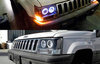 Světla Chrysler Jeep Grand Cherokee 93-98 černá