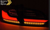 LED svítilny Ford Fiesta mk8 viii 17-21 led bar black dynamic