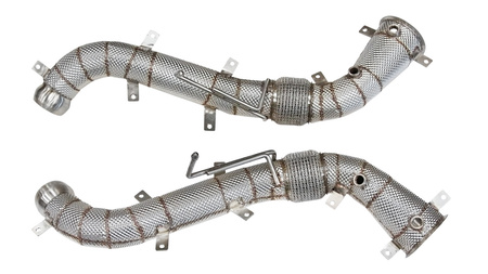 Výfukové potrubí Mclaren 650S Twin-Turbo 3.8L V8 tepelný štít 14+