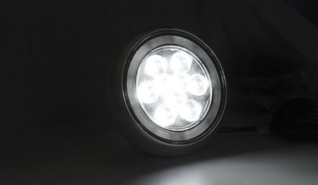 Mini Cooper Universal Rally Led Drl Ring Halogens