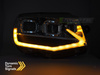 VW T6 15-19 TUBE LIGHT CHROM DRL světlomety