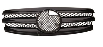 MŘÍŽKA MERCEDES E W211 02-06 LESKLÁ ČERNÁ