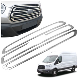 Lišty přední masky GRILL Ford Transit 2013+