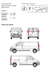 Střešní nosič Opel Vivaro Renault Trafic 