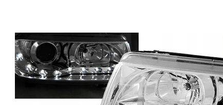 VW Passat B4 CHROM DAYLIGHT světlomety