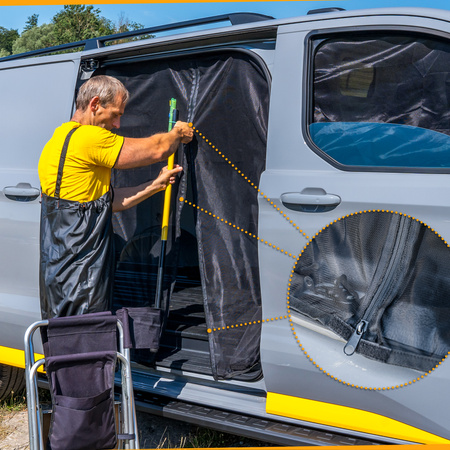 Mercedes-Benz Sprinter III W907 | W910 2018- moskytiéra na posuvné dveře