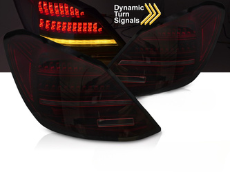 Zadní světla LED Mercedes C-CLASS W205 14-21 Red Smoke