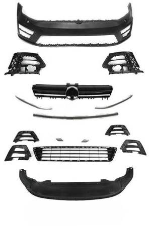 PŘEDNÍ NÁRAZNÍK PRO VW GOLF 7 13-17 SPORT PDC