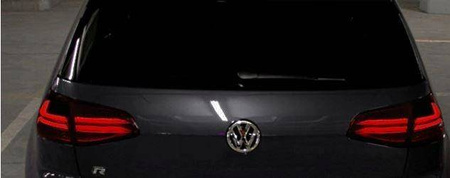 LED světla Vw Golf VII 7 13- červený kouř vedl bar