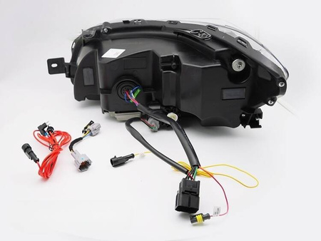 Světlomety pro Subaru WRX 14-22 černé full LED