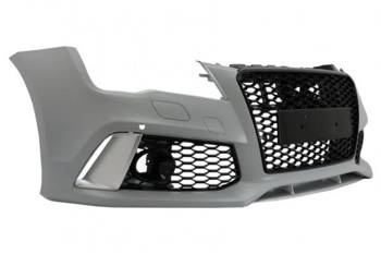 PŘEDNÍ NÁRAZNÍK A7 4G 10-14 RS7-OPTIK ČERNÝ