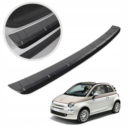 Ochranná lišta zadního nárazníku pro FIAT 500X 2015-2018 | ABS