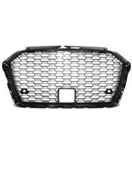 GRILL P. AUDI A3 8V 17- RS3 STYLE LESKLÁ ČERNÁ