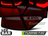 LED světla nová AUDI A5 07-11 COUPE RED SMOKE LED světla