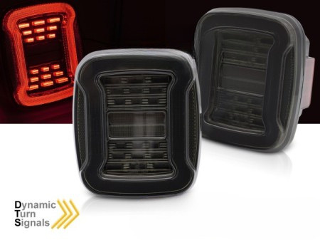 LED zadní světla Jeep Wrangler YJ/TJ (1991-2006) Kouřová