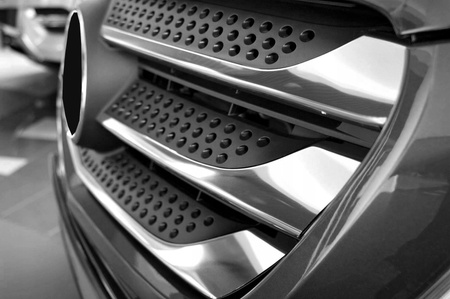 Lišta mřížky Mercedes Vito W447 14+ chromová