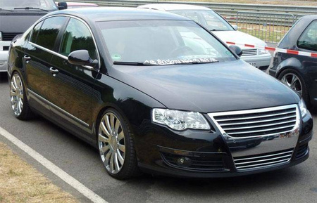 MŘÍŽKA VW PASSAT 3C B6 04/05-7/10 CHROM BEZ PDC