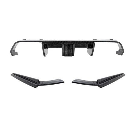 ZADNÍ DIFUZOR BMW M3 M4 F80 F82 F83 LOOK CARBON