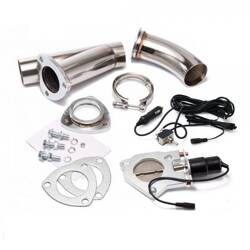 Y-trubka / tlačítko 2,5" výfukové škrticí klapky