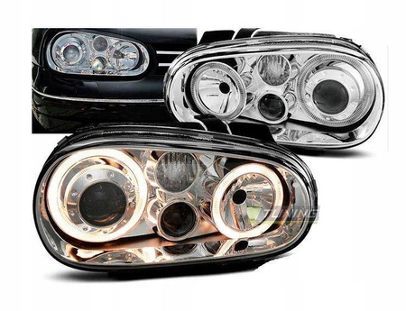 Světlomety VW Golf IV CHROM RINGI